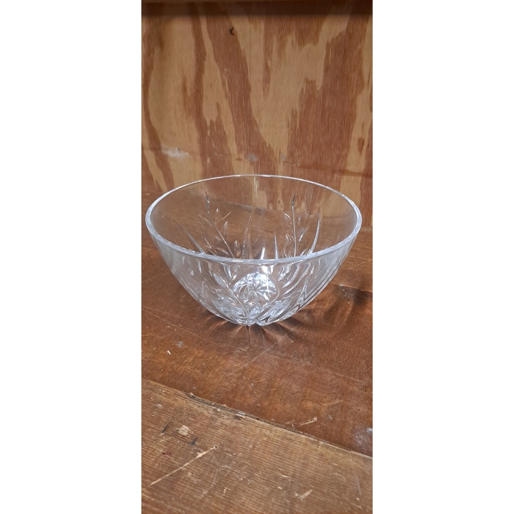CRISTAL D'ARQUES 24% LEAD CRYSTAL BOWL, MADE IN FRANCE 9x5‎